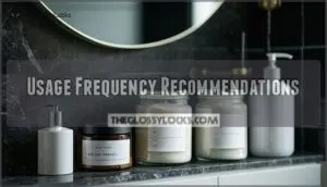 usage frequency recommendations
