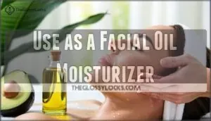 use as a facial oil moisturizer use as a facial oil moisturizer