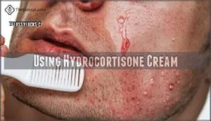 using hydrocortisone cream