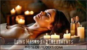 using masks and treatments