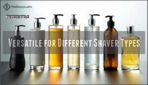 versatile for different shaver types