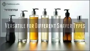 versatile for different shaver types