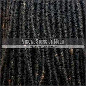 visual signs of mold