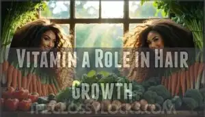 vitamin a role in hair growth