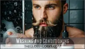 washing and conditioning