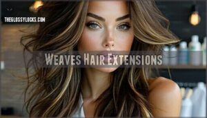 weaves hair extensions