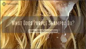what does purple shampoo do