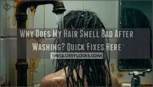 why does my hair smell bad after i wash it