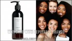 why shop with reputable brands