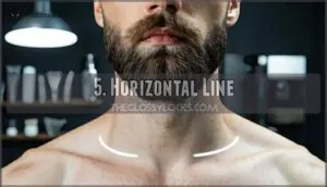 5. horizontal line 5. horizontal line