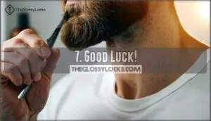 7. good luck! 7. good luck!