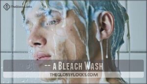 -- a bleach wash