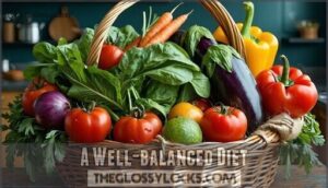 a well-balanced diet