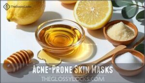 acne-prone skin masks