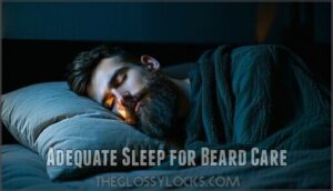 adequate sleep for beard care