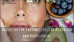 adjusting for varying levels of hydration and nourishment