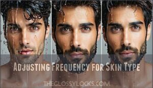 adjusting frequency for skin type