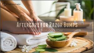 aftercare for razor bumps