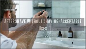 aftershave without shaving: acceptable uses