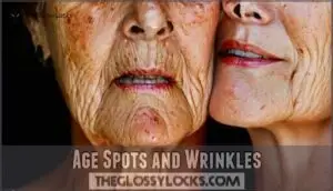 age spots and wrinkles