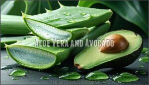 aloe vera and avocado