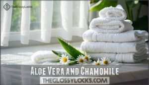 aloe vera and chamomile