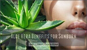 aloe vera benefits for sunburn