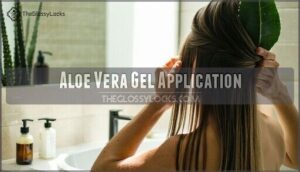 aloe vera gel application