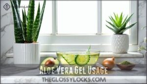 aloe vera gel usage