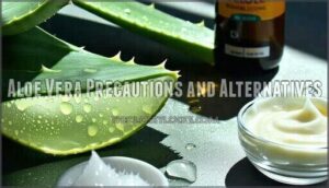 aloe vera precautions and alternatives