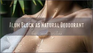 alum block as natural deodorant