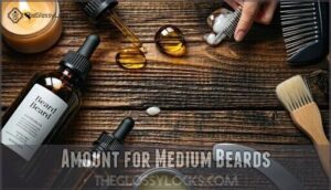 amount for medium beards