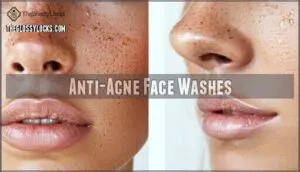anti-acne face washes
