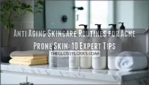 anti aging skincare routines for acne prone skin