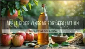 apple cider vinegar for defoliation