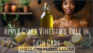apple cider vinegar's role in skin care