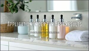 application order for best results