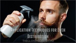 application techniques for even distribution application techniques for even distribution
