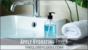 apply hydrating toner