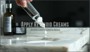 apply retinoid creams
