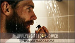applying after shower