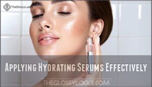applying hydrating serums effectively