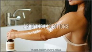 applying in sections