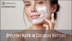 applying mask in circular motions