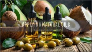 applying natural oils