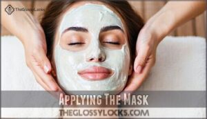 applying the mask