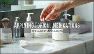 applying topical medications