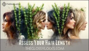 assess your hair length