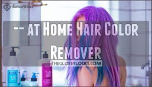 -- at home hair color remover