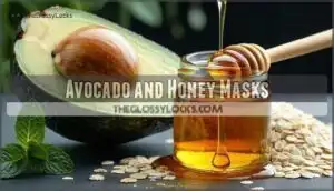 avocado and honey masks
